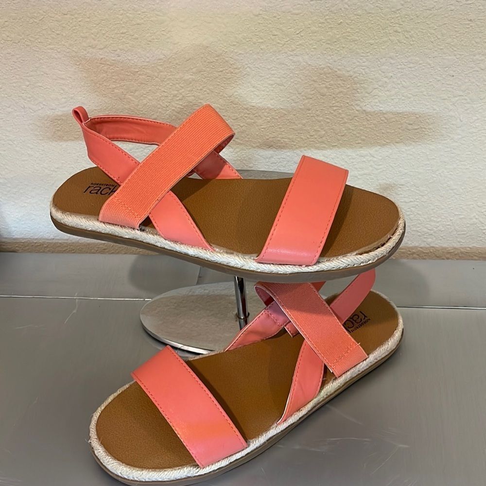 Nordstrom Coral Pink Espadrille Strap Sandal Womens‎ size 9